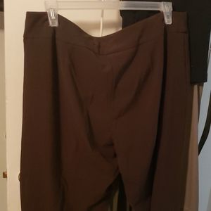Roz & Ali size 18 brown slacks